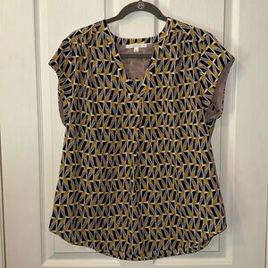 Fun 2 fun blouse sz xl